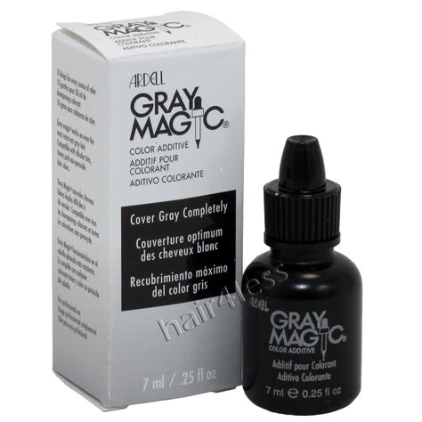 Gray Magic Color Additives: Amplifying the Effectiveness of Hair Dyes